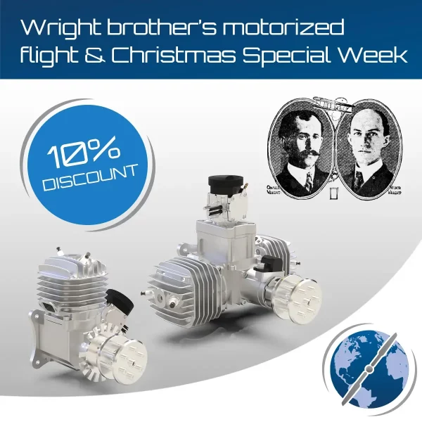 Sky Power Online Shop: The Wright brothers' motorized flight & Christmas Special Week