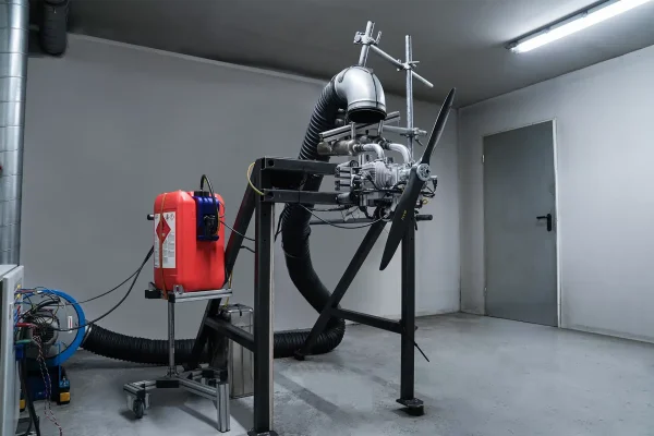 SP-170 FI TS GEN on the Sky Power test bench